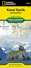 Kenai Fjords Trails Illustrated Map